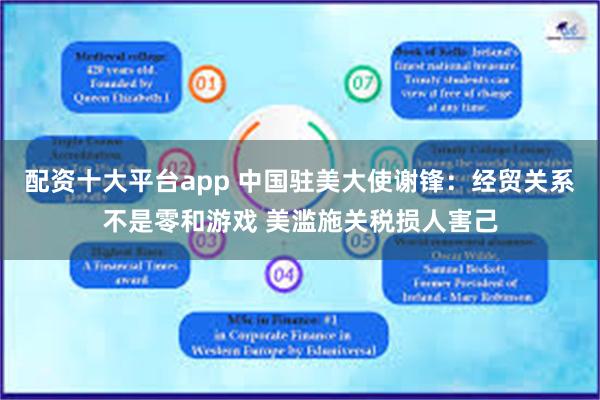 配资十大平台app 中国驻美大使谢锋：经贸关系不是零和游戏 美滥施关税损人害己