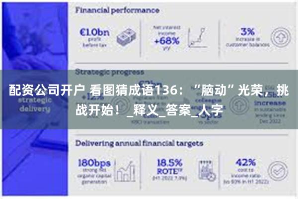 配资公司开户 看图猜成语136：“脑动”光荣，挑战开始！_释义_答案_人字